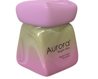 “Aroura” face cream package