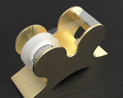 Desktop tape dispenser